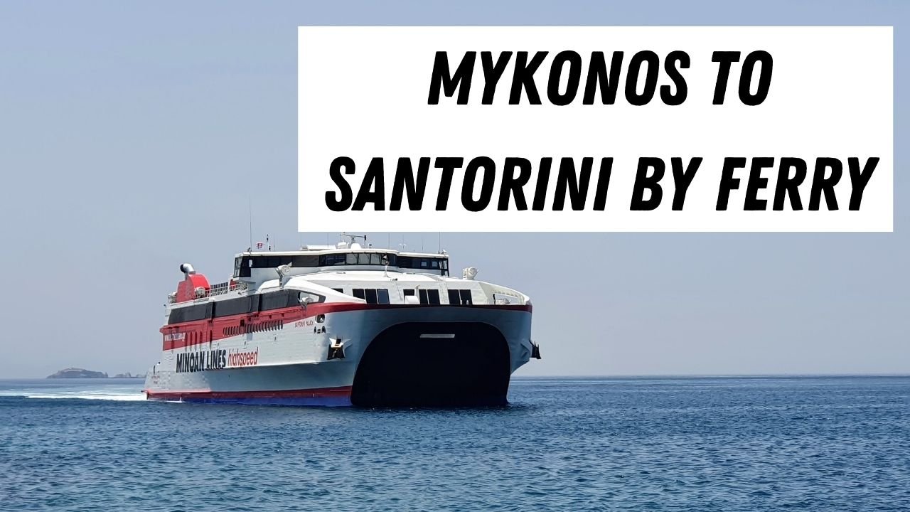 Day 08: Proceed from Mykonos Island to Santorini Island
