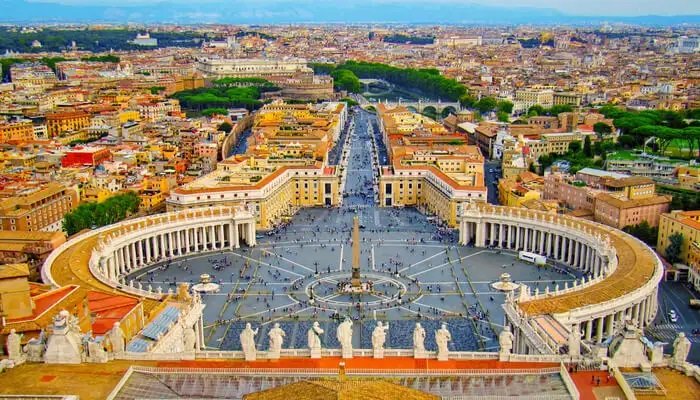 Day 14: All roads lead to Rome – the eternal city. Visit the world’s smallest country – the Vatican City. (which includes Vatican Museum, Sisitne Chapel & St. Peter’s Basilica)