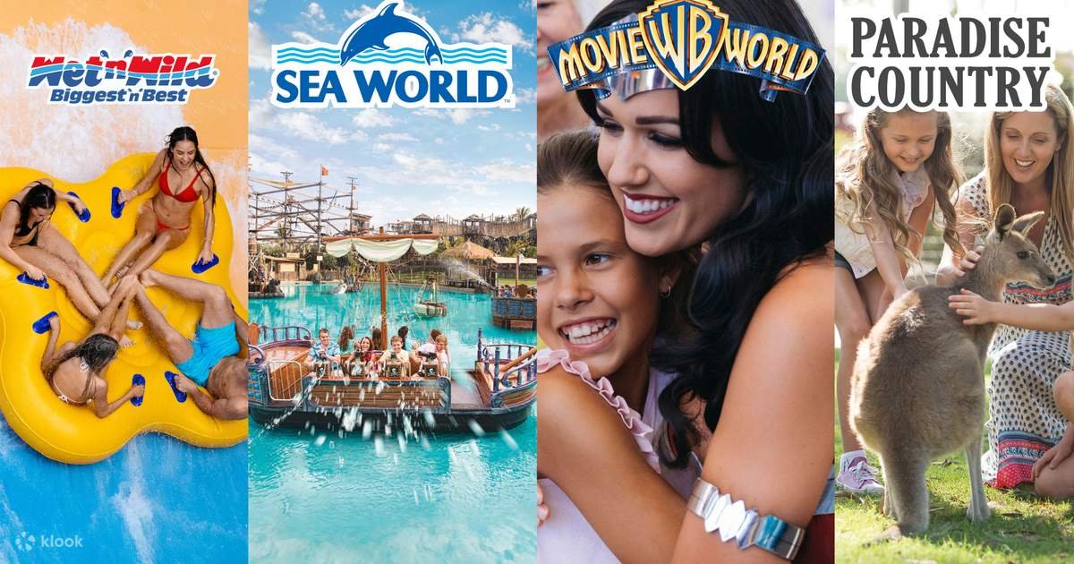 Best Of Both Worlds - Movie World + Sea World